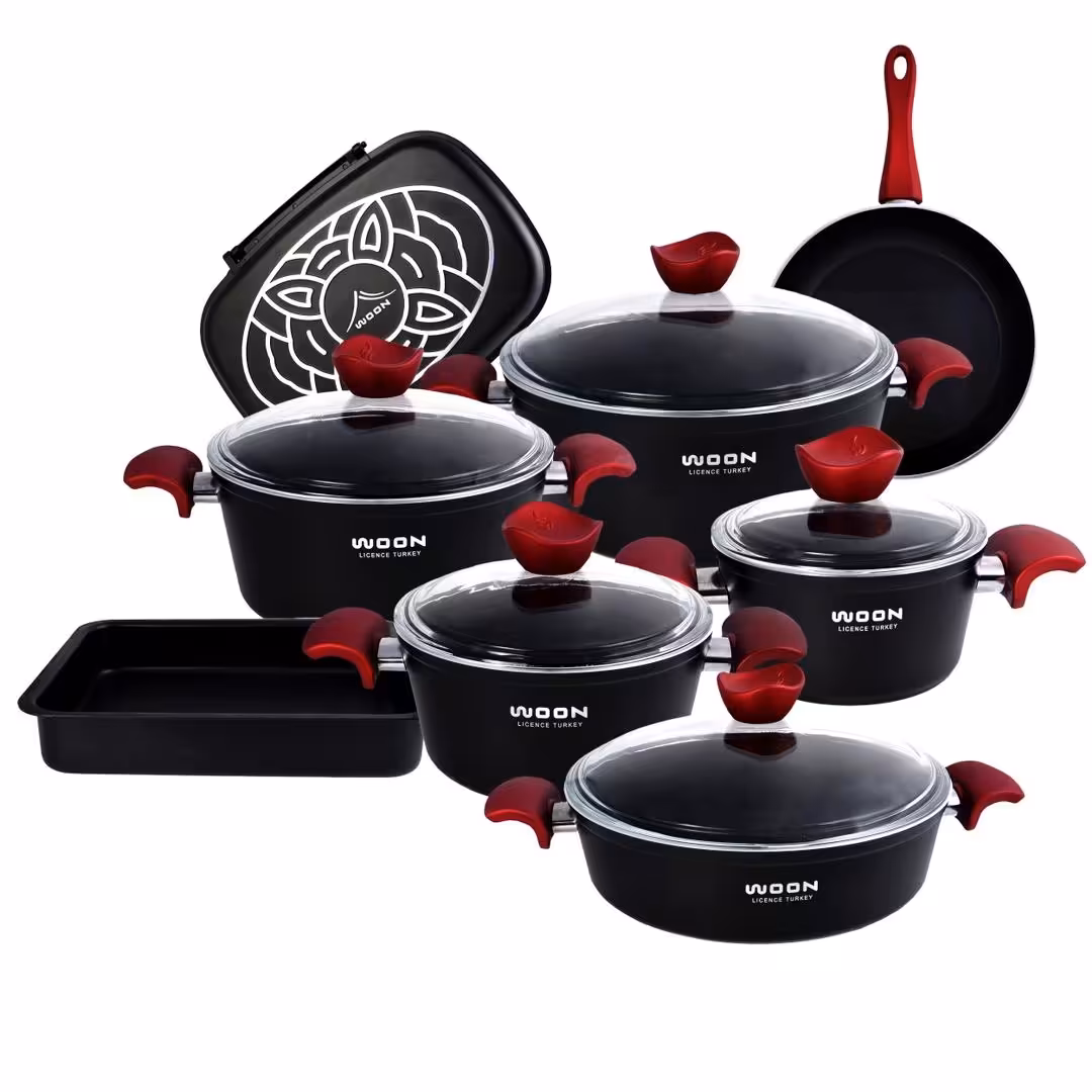 سرویس 14 پارچه وون چدن گرانیت تحت لیسانس ترکیه  