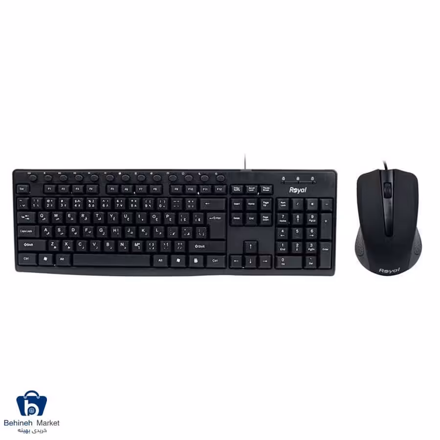 کیبورد و ماوس رویال مدل R-KM715