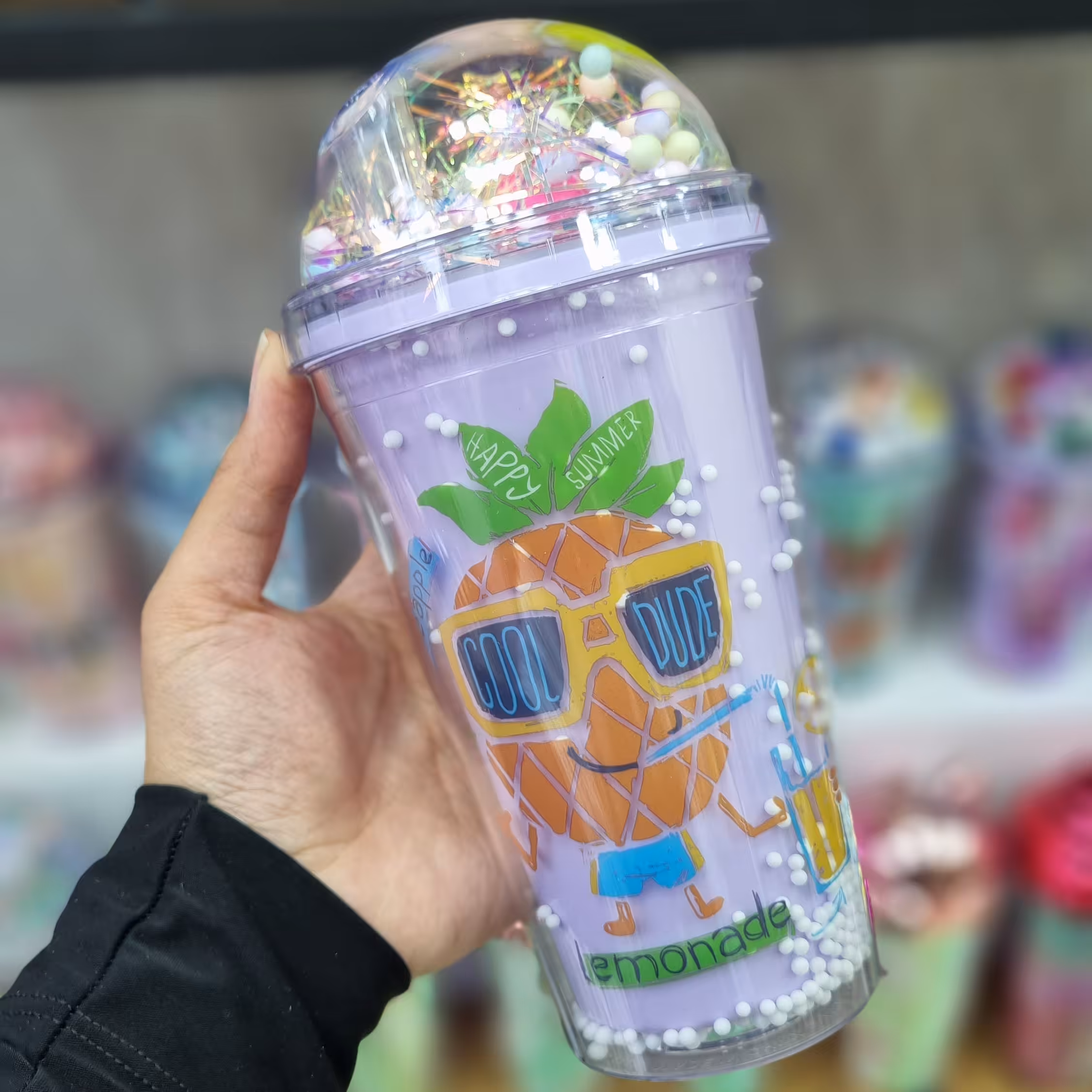 اسموتی نی دار چهار طرح مختلف میوه ای