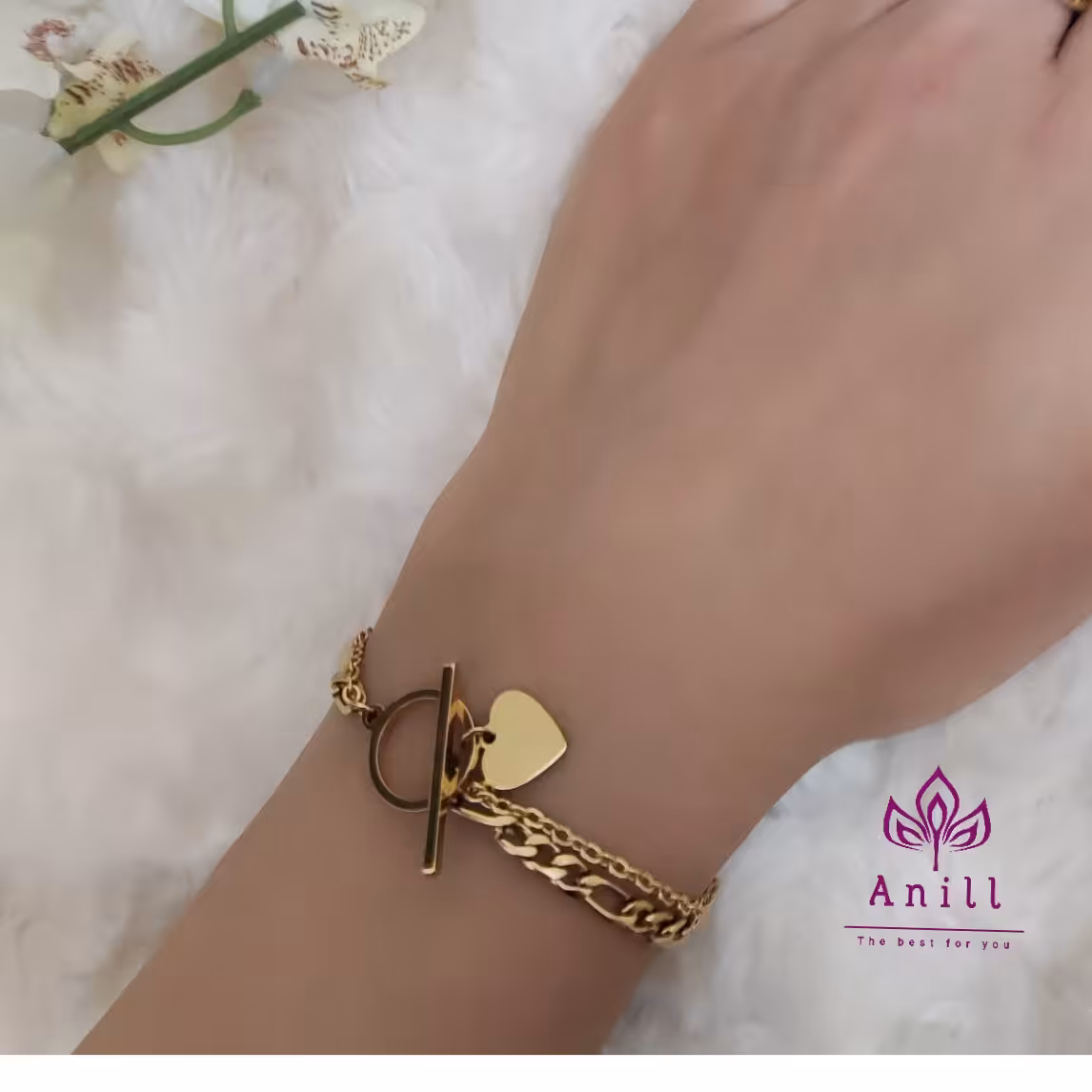 دستبند استیل فیگارو 