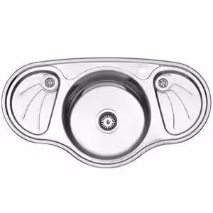 سینک استیل البرز مدل R-744 توکار  مدل