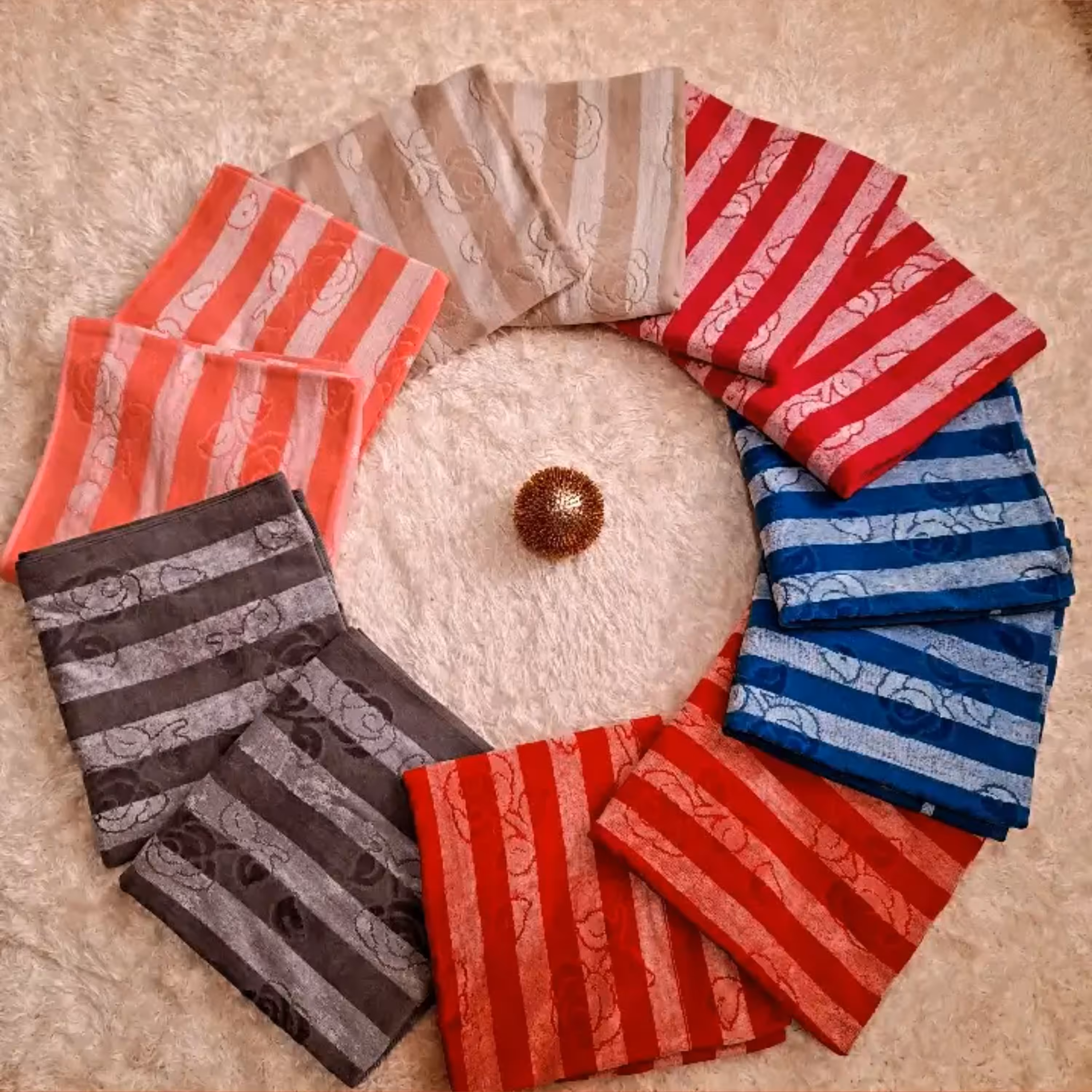 حوله حمام سایز 70 در 120 طرح دار (ارسال رایگان)