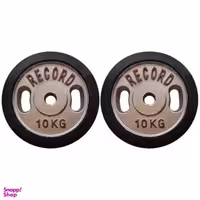 وزنه هالتر خانگی وزن 10 کیلوگرم بسته 2 عددی