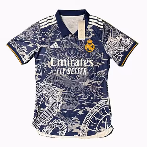 لباس دراگون سرمه ای رئال مادرید 2023 | نسخه پلیری