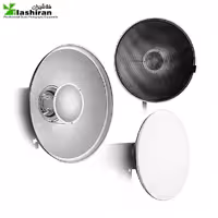 بیوتی دیش همراه گرید و پخش کننده ی نور داخل نقره ای (70cm)