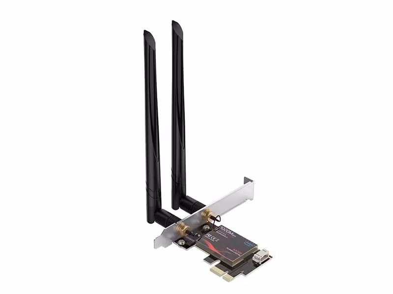 کارت شبکه وای فای و دانگل بلوتوث اینترنال اوریکو ORICO PTR-XTU WIFI6 Dual Band Wireless Card