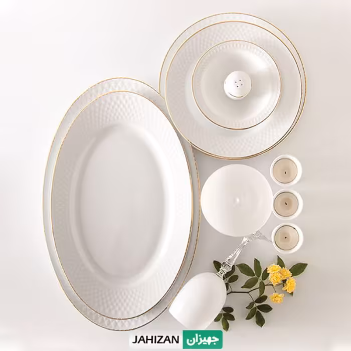 سرویس چینی زرین 28پارچه زرین سری رادیانس