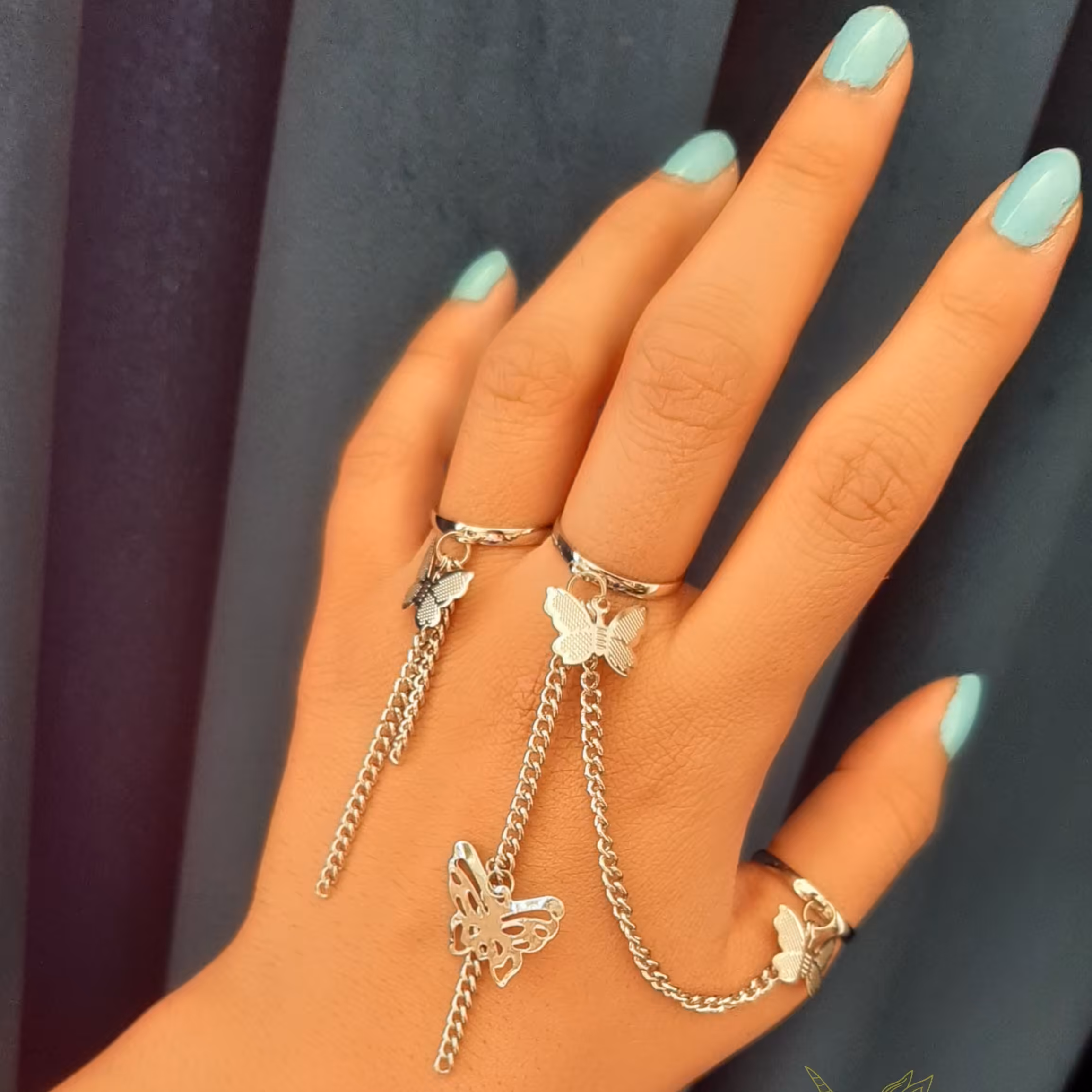 پک انگشتر پروانه زنجیری 