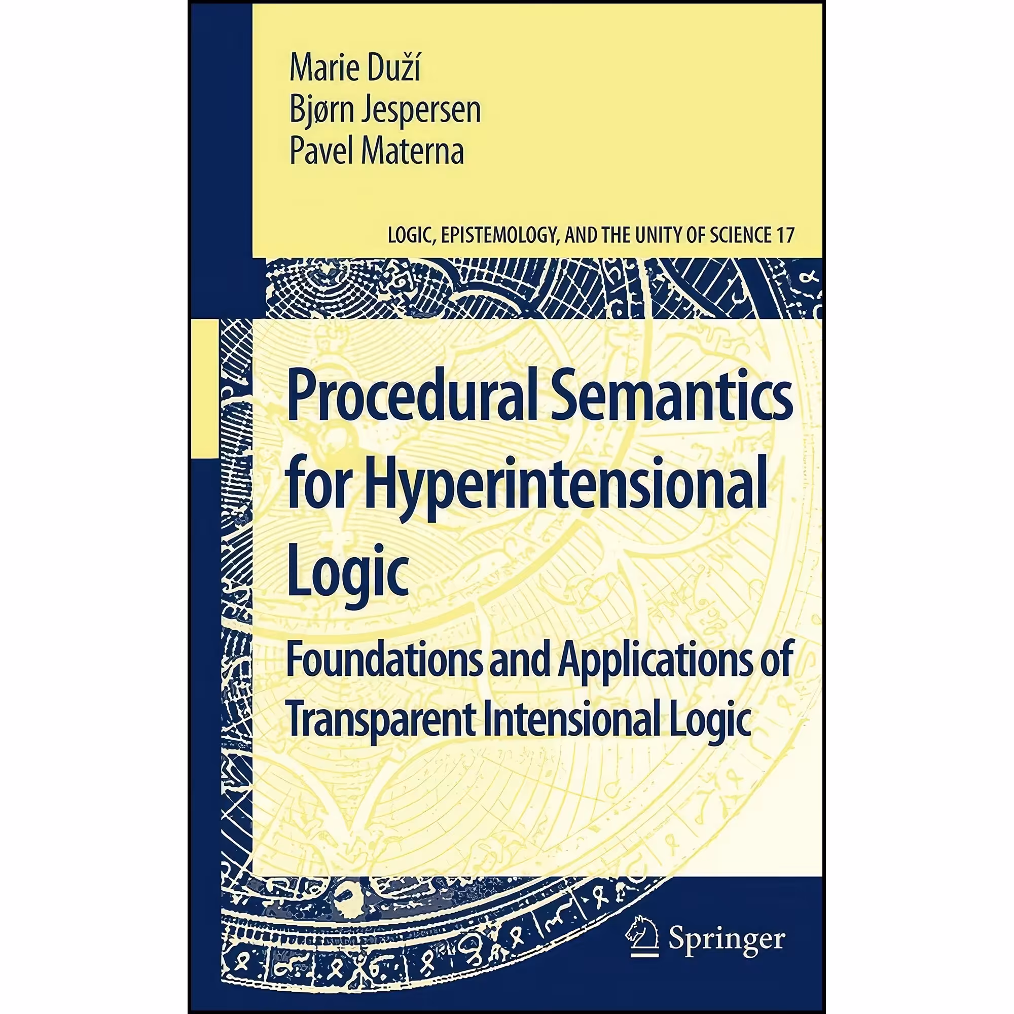 کتاب زبان اصلی Procedural Semantics for Hyperintensional Logic انتشارات Springer