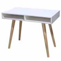 میز تحریر زیبا و ساده با چهار پایه پلاستیکی در رنگهای مختلف