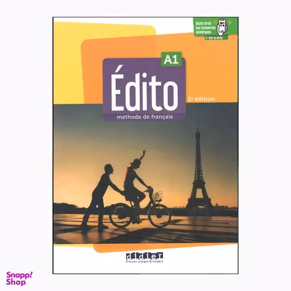 کتاب Edito A1 2ND اثر جمعی از نویسندگان انتشارات didier