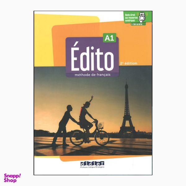 کتاب Edito A1 2ND اثر جمعی از نویسندگان انتشارات didier