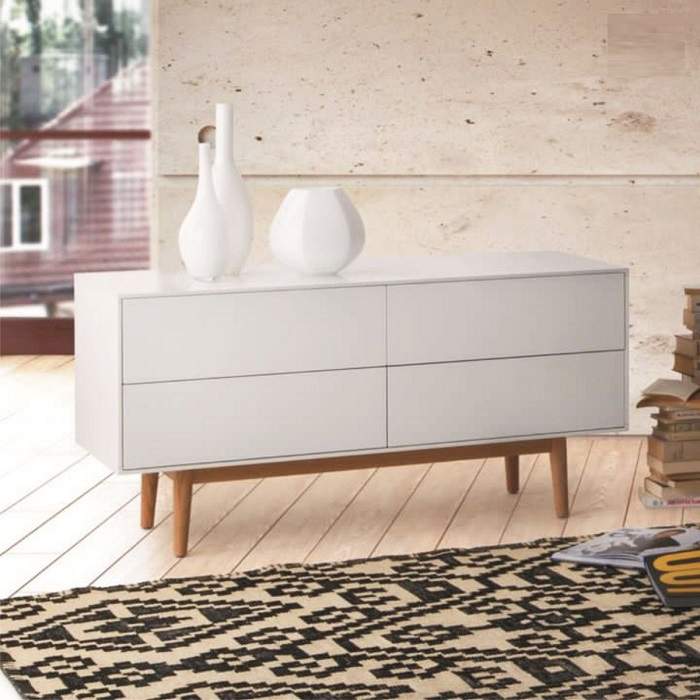 کنسول چهار کشو مدرن مدل ZX40