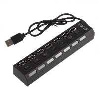 هاب 7 پورت USB2.0 آداپتور خور