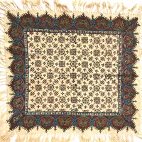 رومیزی قلمکار طرح خاری سایز 40 سانتی