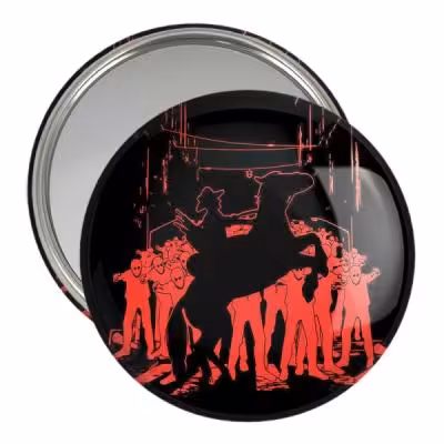 آینه جیبی خندالو مدل سریال مردگان متحرک The Walking Dead کد 10191