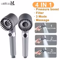 سردوش حمام ماساژور دار 4 کاره