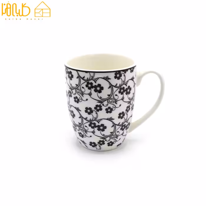 ماگ گل آبی خمره ای