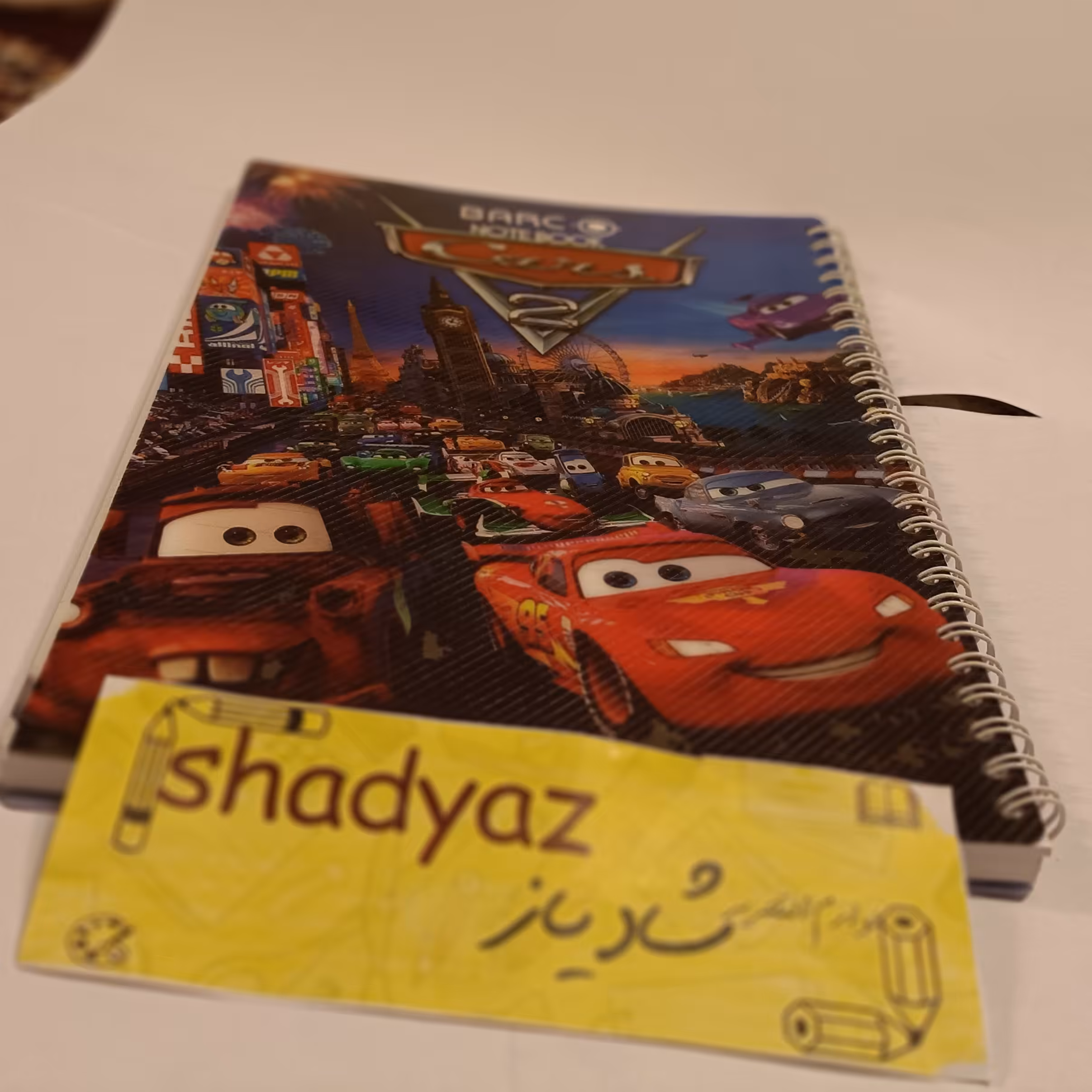 دفتر  60 برگ سیمی خط دار جلد طلقی کد 69