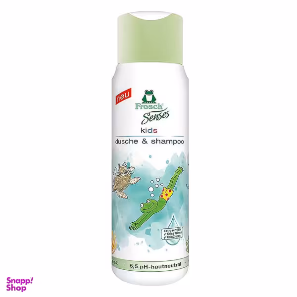 شامپو سر و بدن کودک فراش (Frosch) مدل Pa9289.1 حجم 300 میلی لیتر