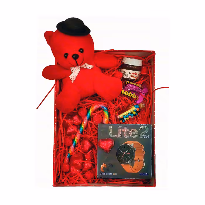 ساعت هوشمند شیائومی مدل Mibro Watch Lite 2 به همراه باکس هدیه