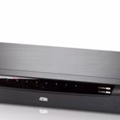 کی وی ام سوئیچ 8 پورت Over IP با یک کاربر Local و یک کاربر Remote مدل KN1108V