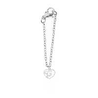 آویز ساعت هایکا گالری طرح قلب و حرف C کد ha 759
