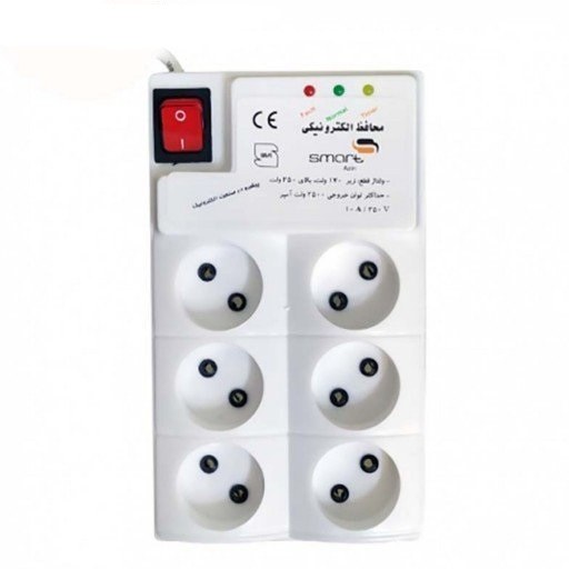محافظ برق 6 خانه 3 متری smart