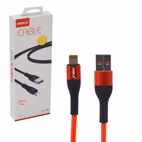کابل آیفون هیسکا (HISKA) طول 1 متر مدل LX-301

