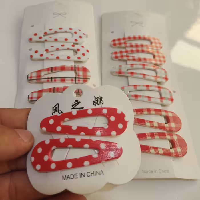 تق تق روکشدار  جنس خوب طرح و رنگ متنوع دوعددی 