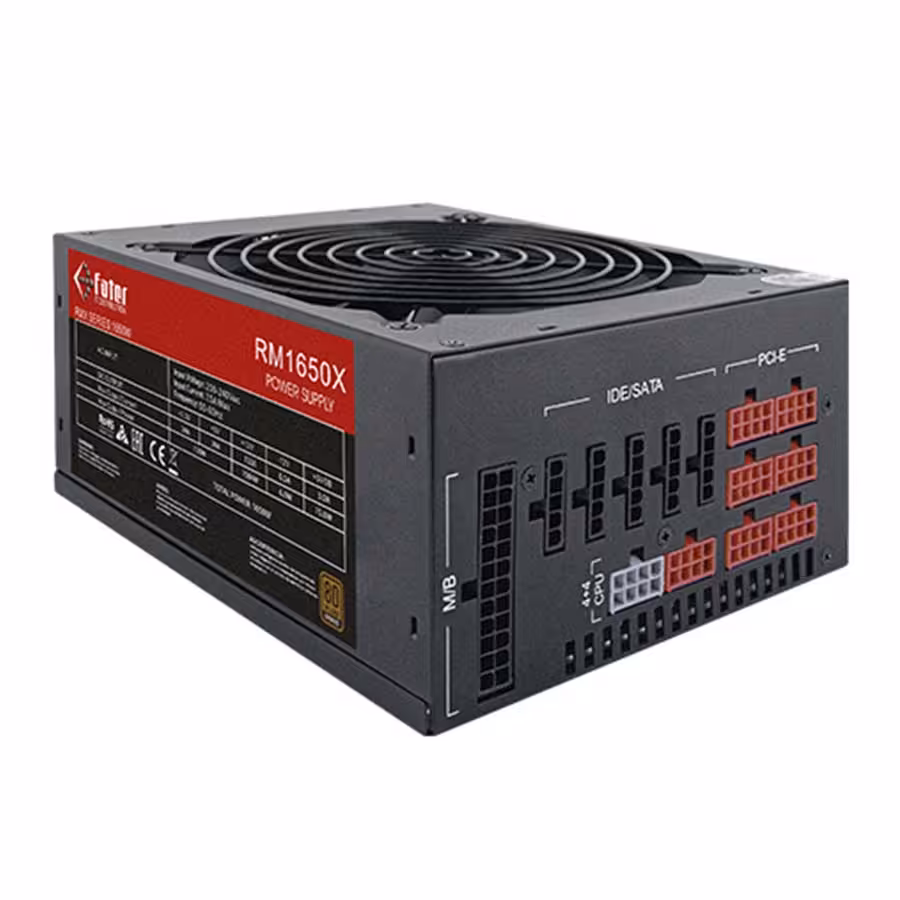 قیمت و خرید پاور کامپیوتر 1650 وات تمام ماژولار فاطر مدل RM1650X | یاس ارتباط