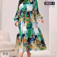 پیراهن مهمانی زنانه بوردا اعلا مدل آستین بلند