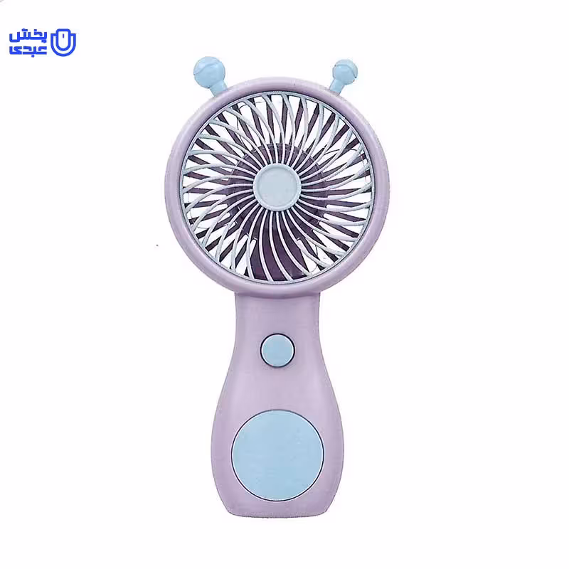 پنکه دسته دار عروسکی مدل شارژی