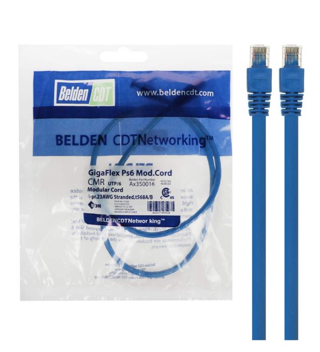 کابل شبکه 1 متری بلدن مدل CAT6