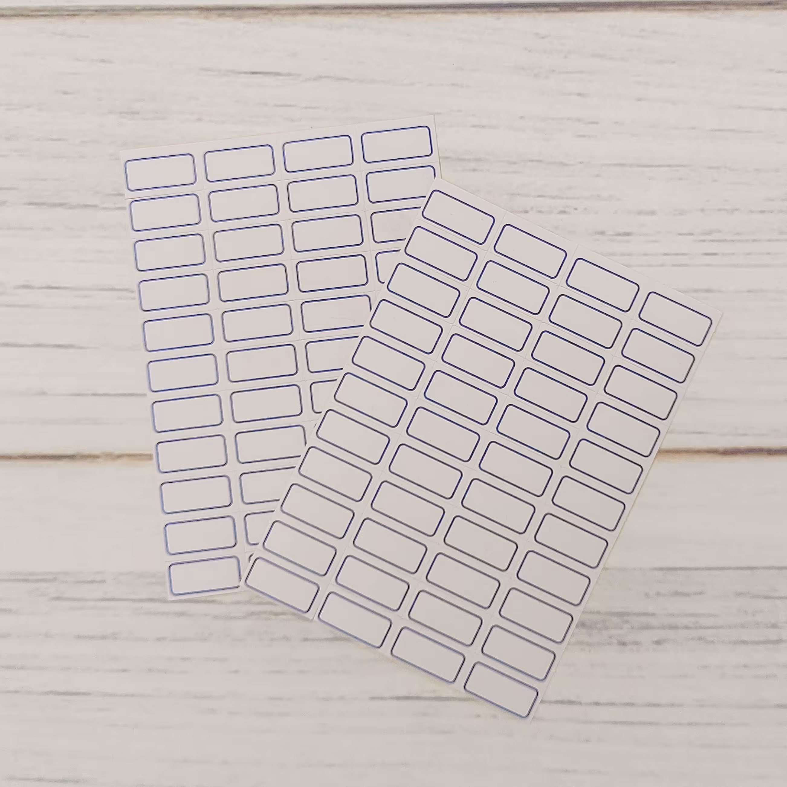 برچسب نام ساده 44عددی (2 ورق)