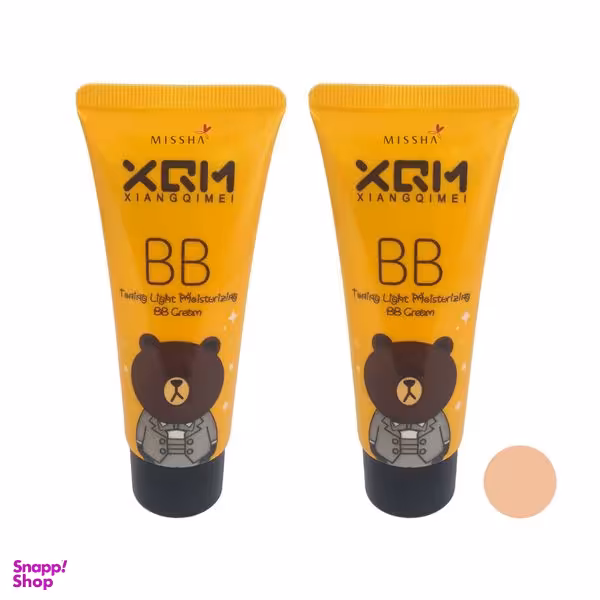 کرم پودر BB میشا مدل  Moisturing حجم 65 میلی لیتر مجموعه 2 عددی