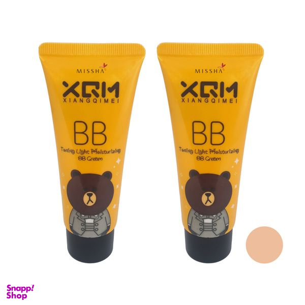 کرم پودر BB میشا مدل Moisturing حجم 65 میلی لیتر مجموعه 2 عددی