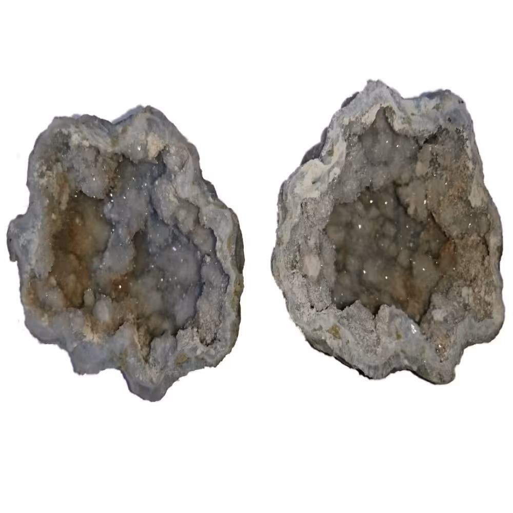 سنگ راف یک جفت ژئود سلستین معدنی