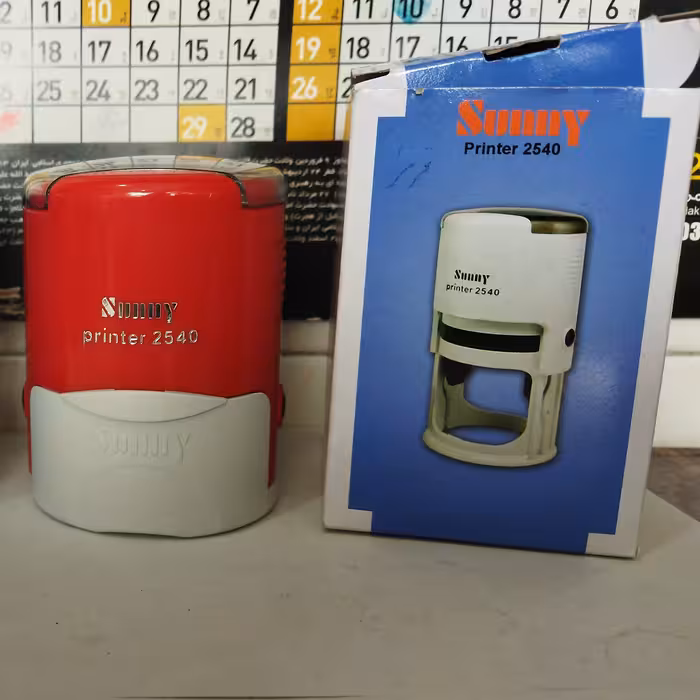 مهر ژلاتینی اتوماتیک 2540  دایره سانی مهر ژلاتینی فوری