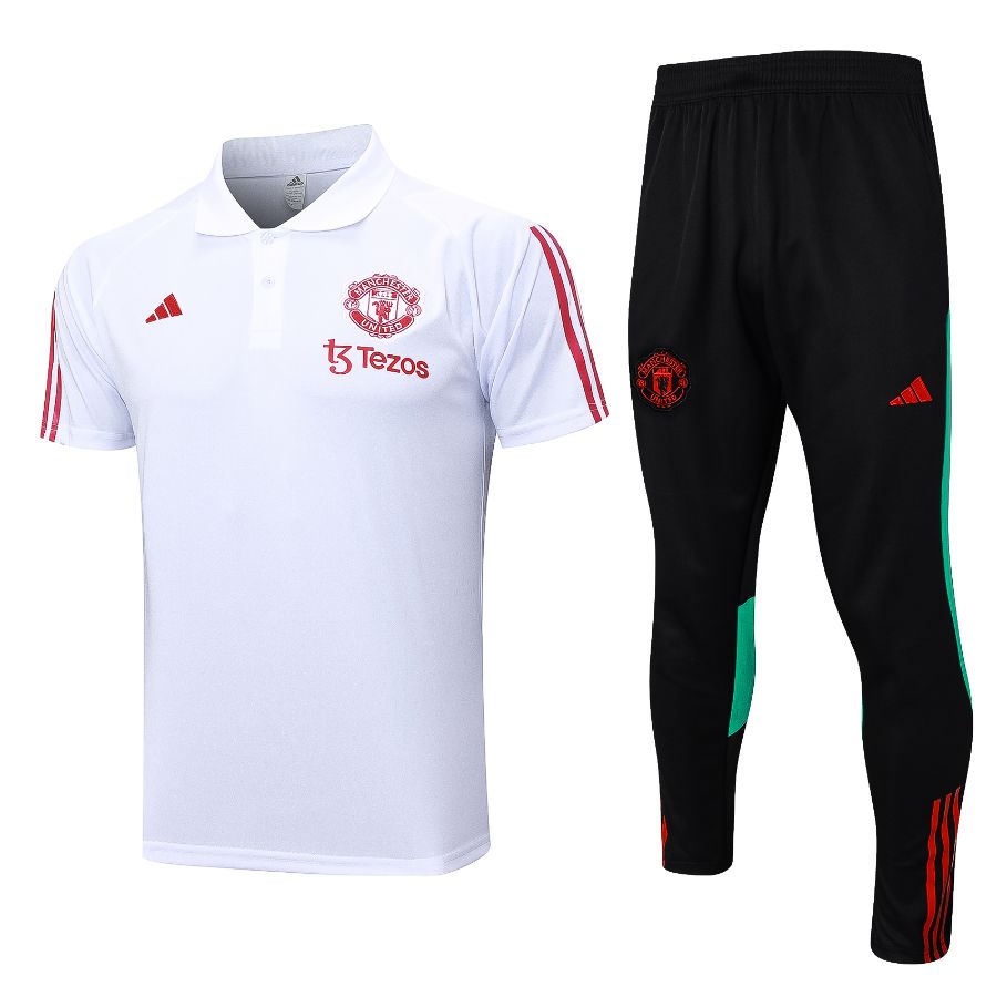ست پولوشرت منچستریونایتد 2023 سفید