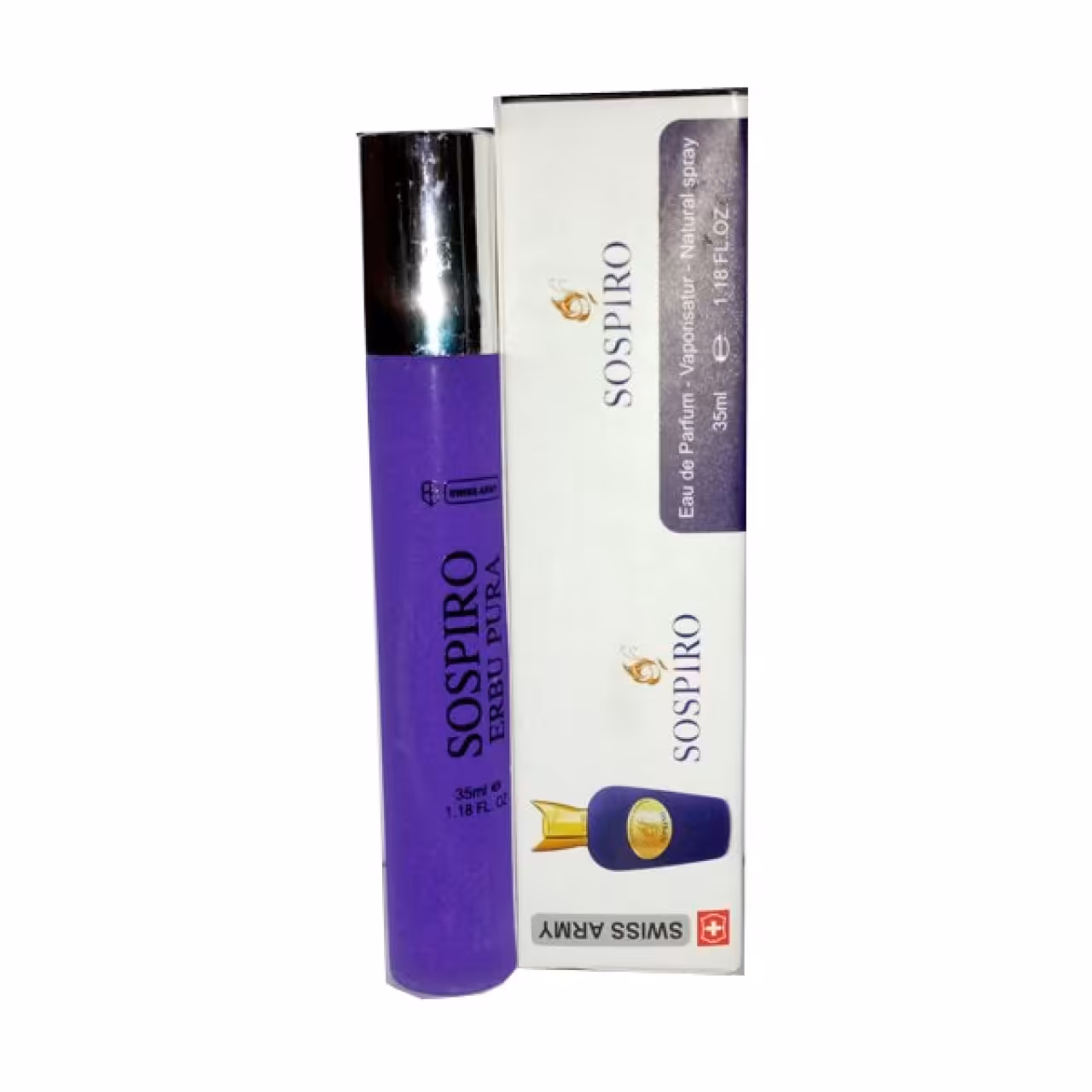 عطر جیبی مردانه سوسپیرو اربا پورا 35 میل