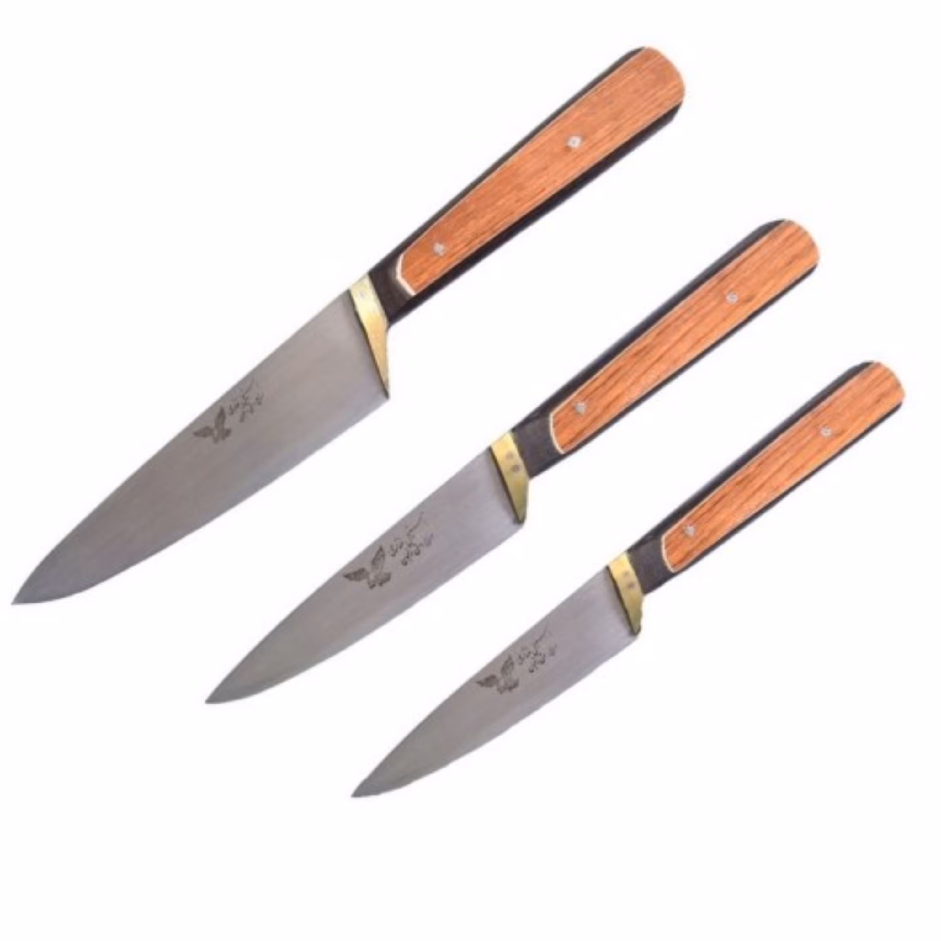 ست چاقوی آشپزخانه زنجان- استیل(برند غفاری و مروارید)