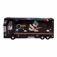 جامدادی کتابی مغناطیسی مدل اتوبوسی کد 3524-24 طرح متنوع