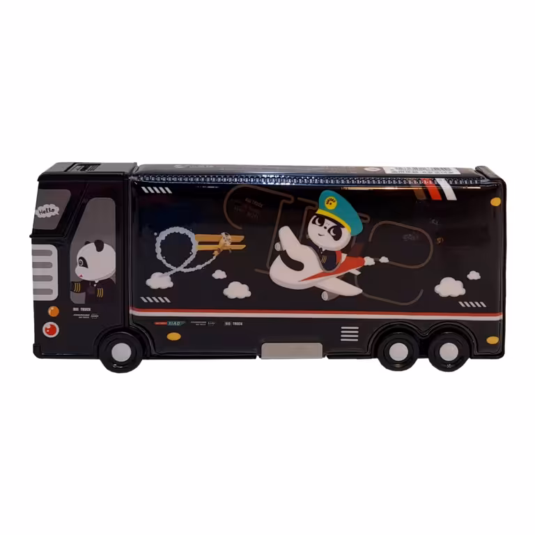 جامدادی کتابی مغناطیسی مدل اتوبوسی کد 3524-24 طرح متنوع