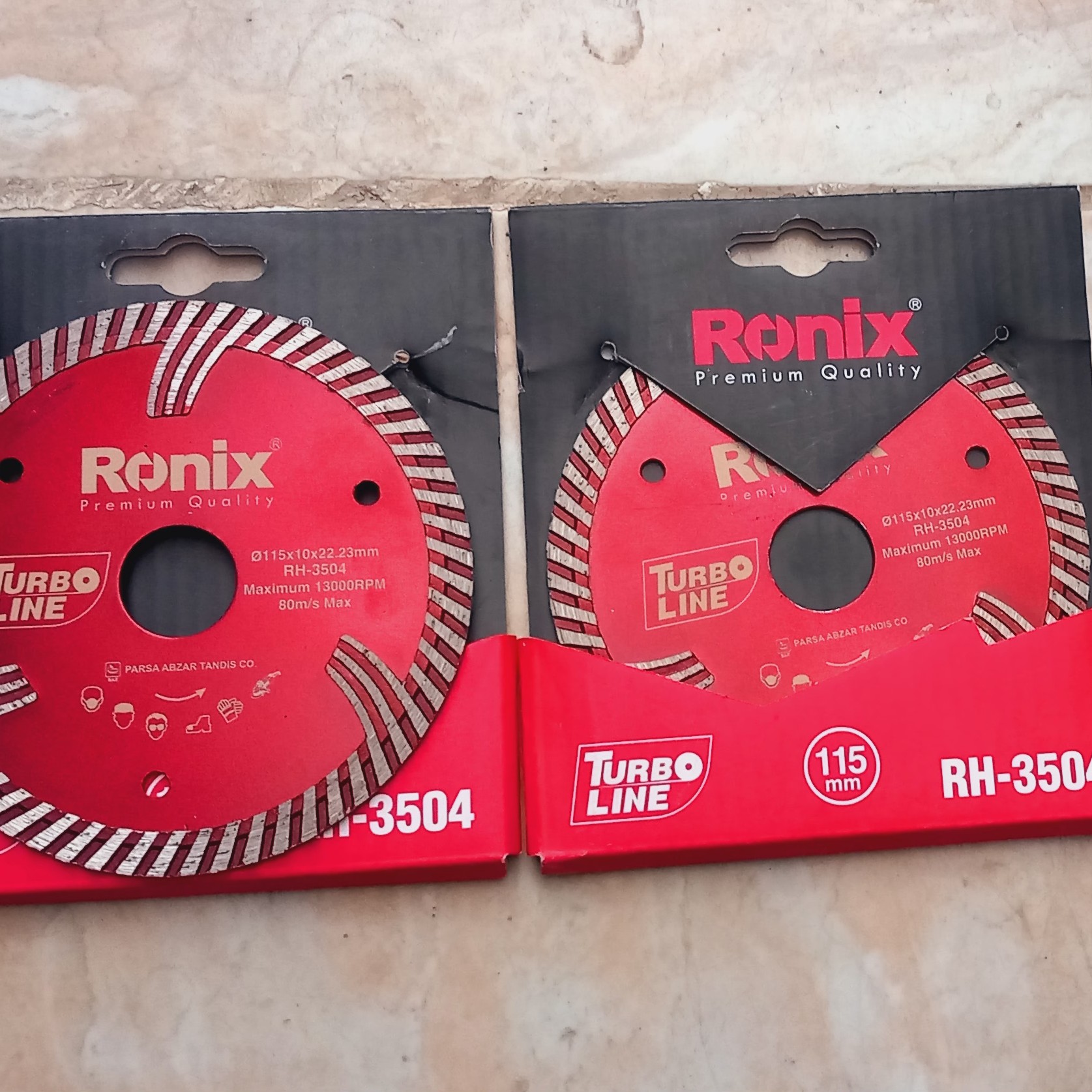 صفحه گرانیت بر لیزری مارک رونیکس کد 3504 جنس درجه یک