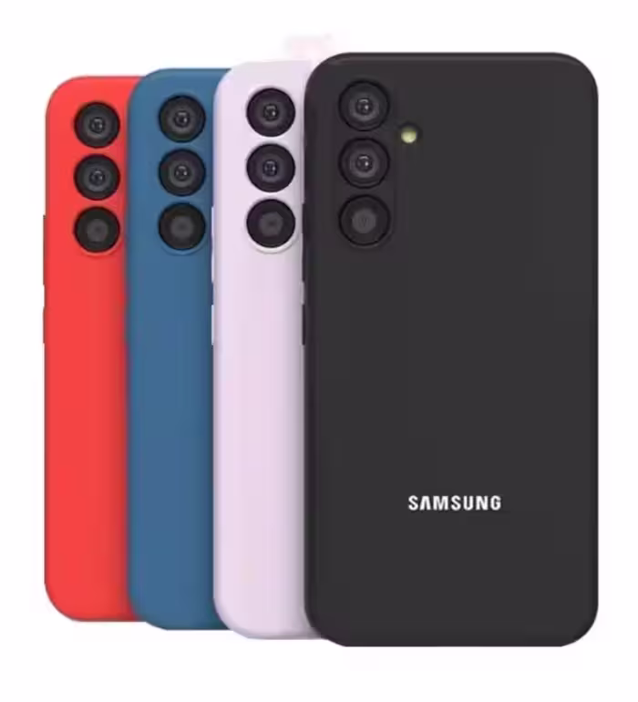 قاب گوشی سامسونگ Galaxy A35 مدل سیلیکونی محافظ لنزدار