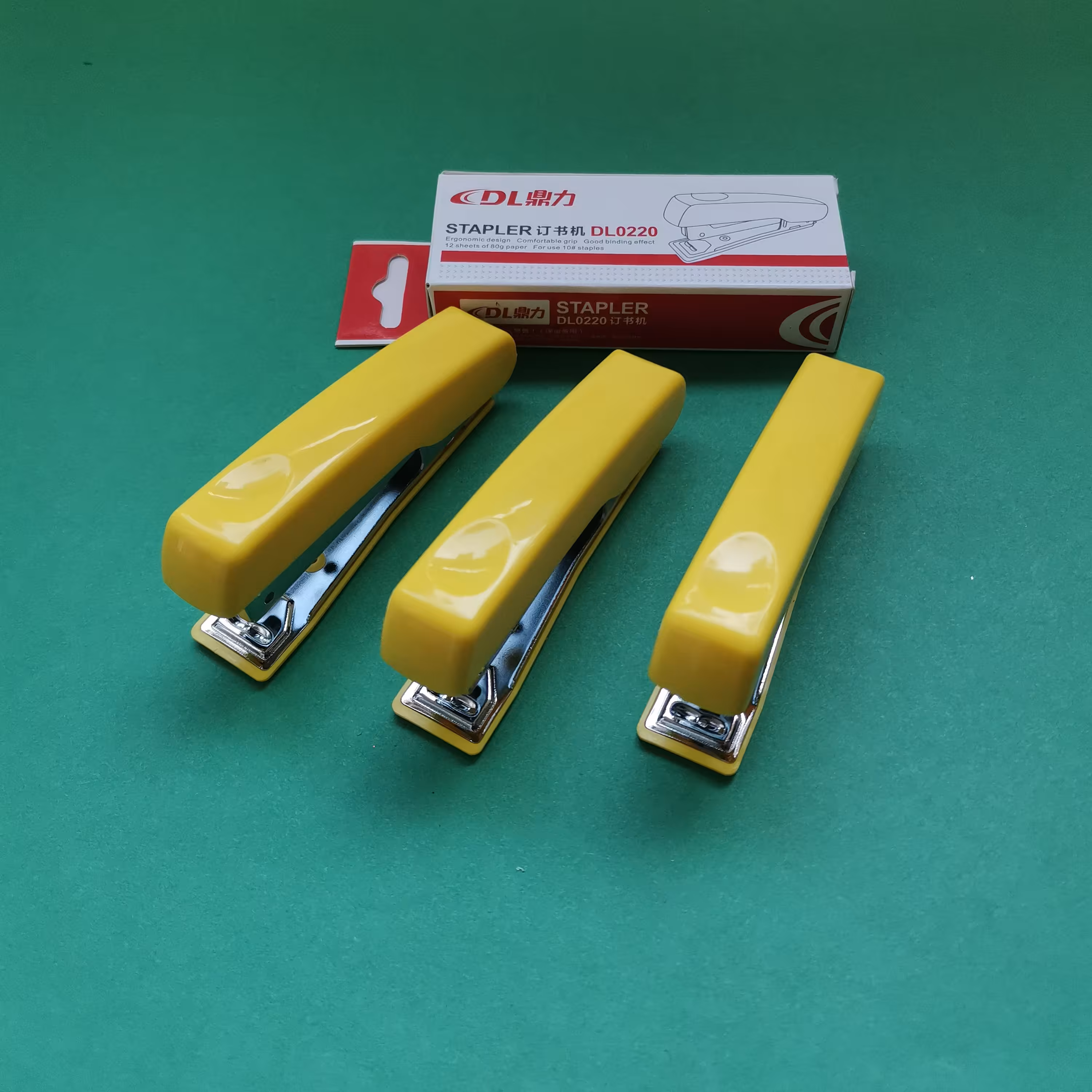 دستگاه منگنه استاپلر زرد 10