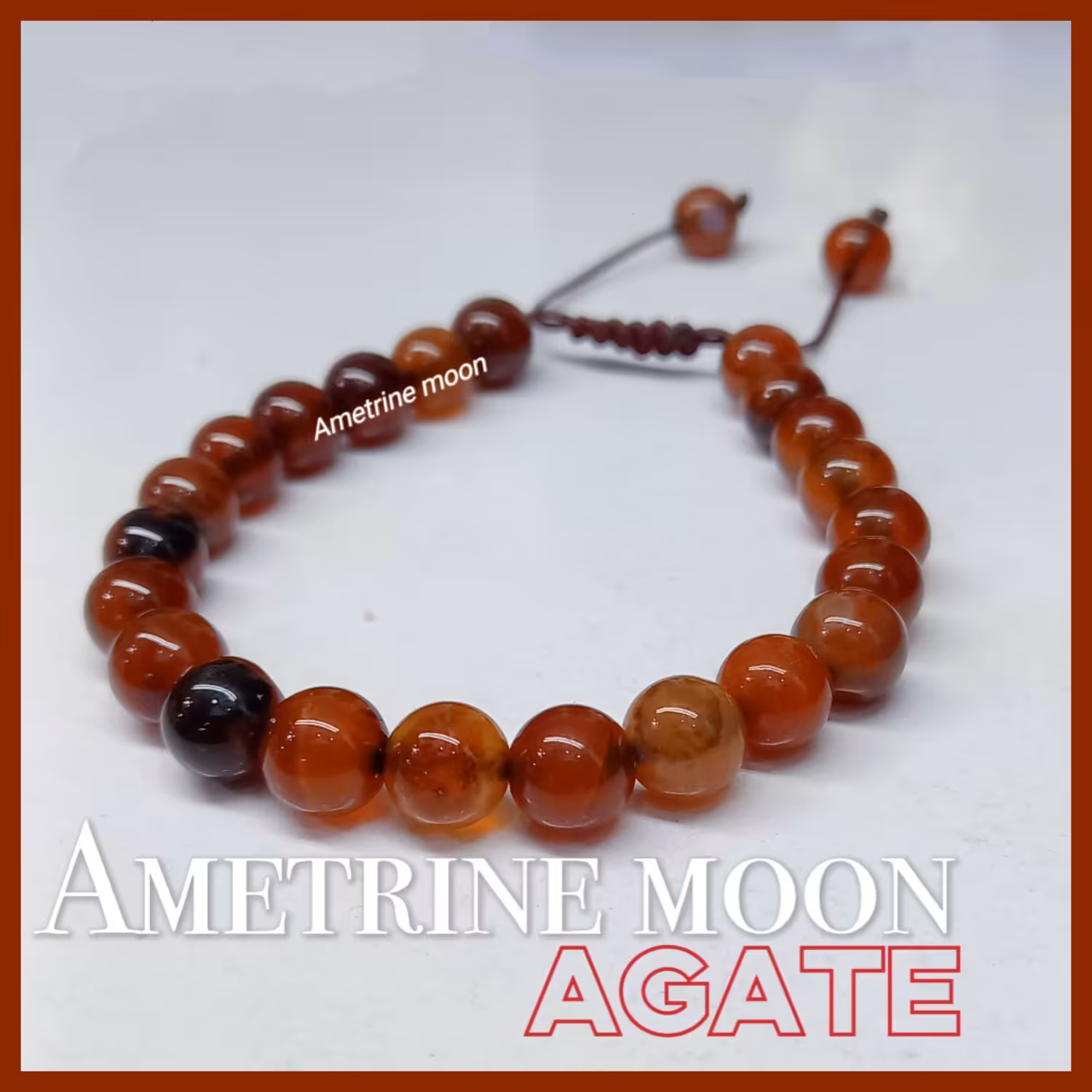 دستبند عقیق یمن طبیعی