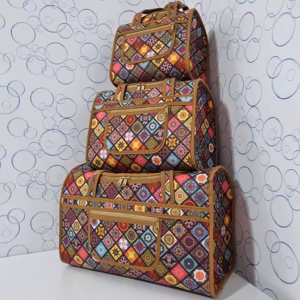 ساک سه تیکه سابلیمشن(2)مسافرتی و نوزادی و لباسی با ارسال رایگان