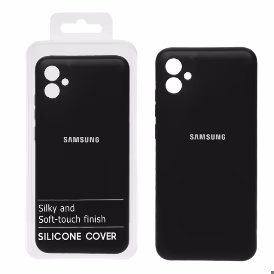 قاب گوشی نیو سیلیکون محافظ لنزدار RF برای Samsung A04E